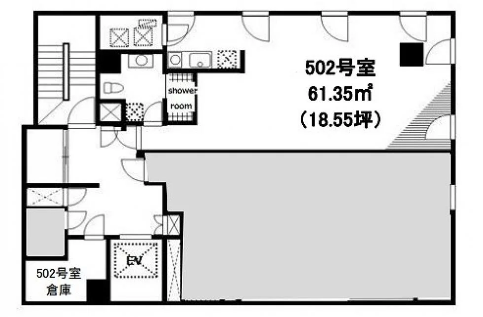 ASITIS芝(アジティス芝)ビル 5 フロア図面 9