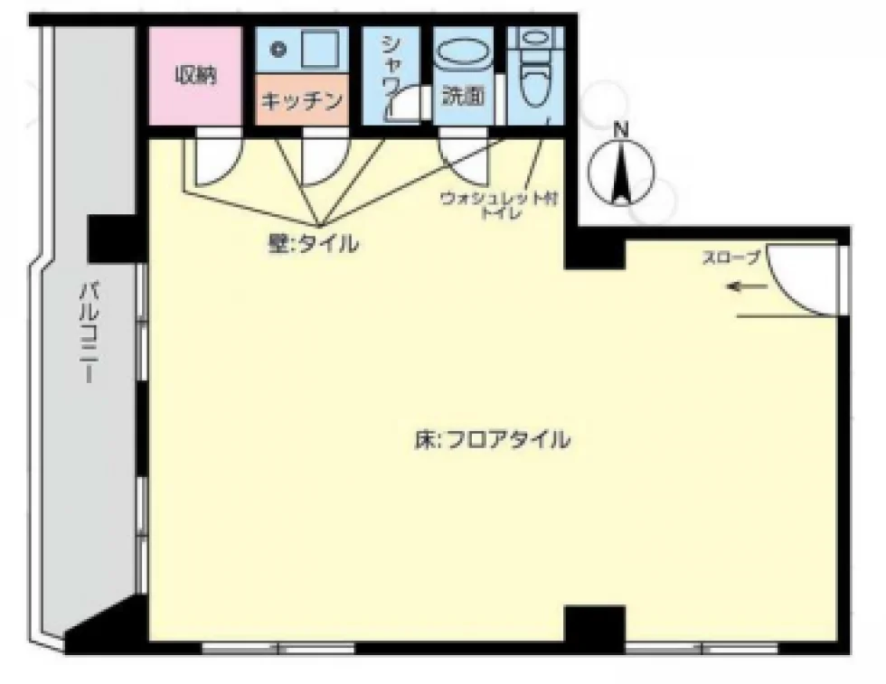 メゾン青山ビル 5 フロア図面 11