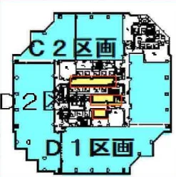 品川イーストワンタワー 14 フロア図面 8