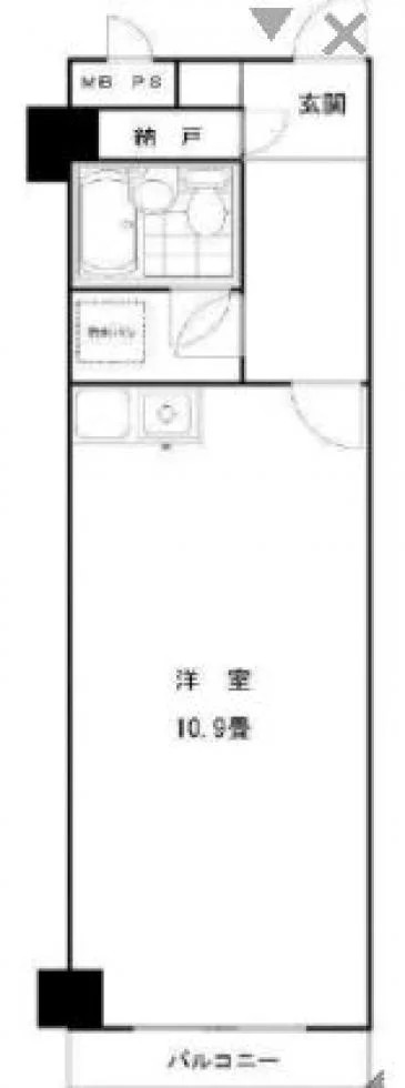 コンフォート麻布 6 フロア図面 9