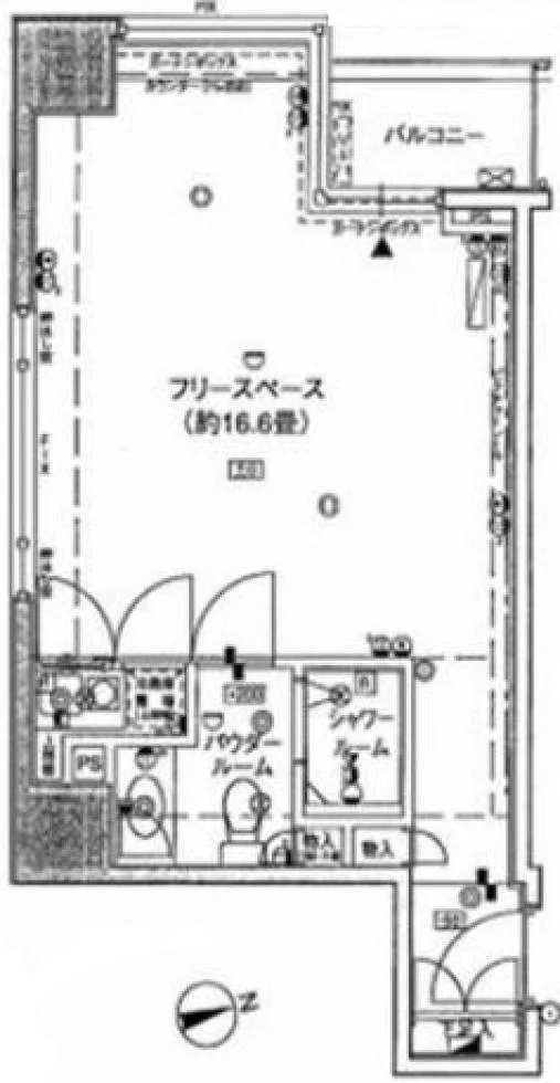 ビュロー新橋ビル 8 フロア図面 9