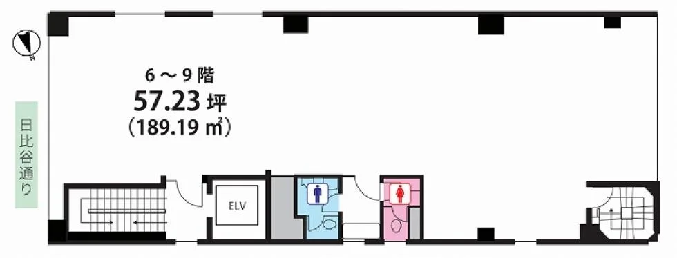 第1東洋海事ビル 7 フロア図面 9