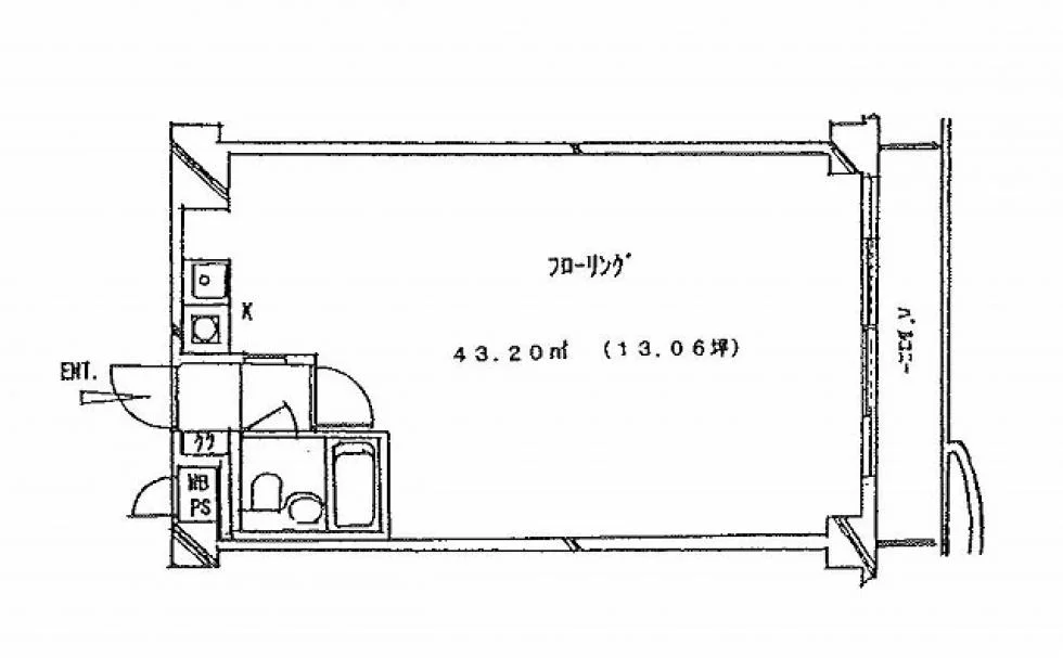 ルイマーブル乃木坂 3 フロア図面 9
