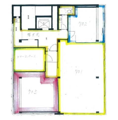 麻布台日ノ樹ビル 7 フロア図面 9