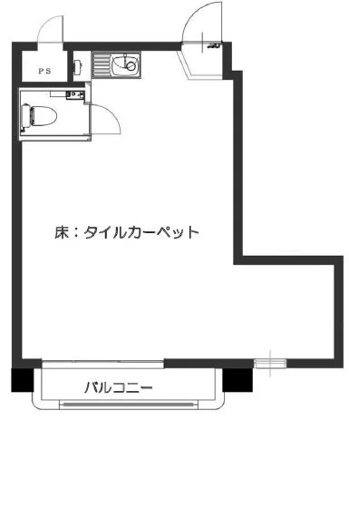 りぶ高輪ビル 3 フロア図面 9