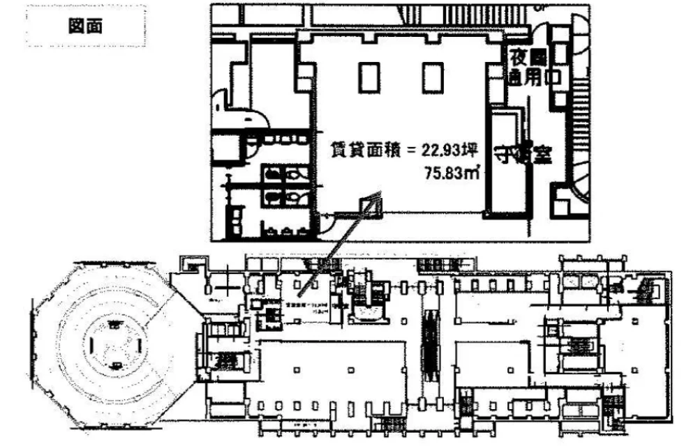 日比谷セントラルビル B1 フロア図面 6