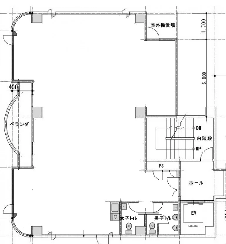 神宮外苑ビル 6 フロア図面 5