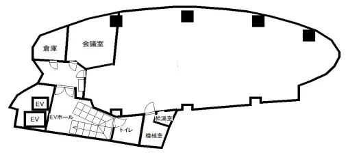 新東洋赤坂ビル 5 フロア図面 5