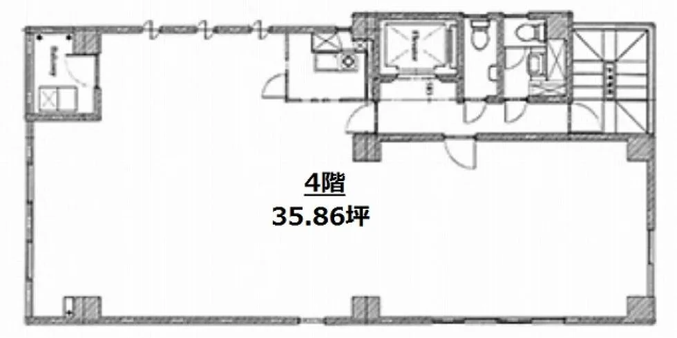 鈴木ビル 4 フロア図面 9