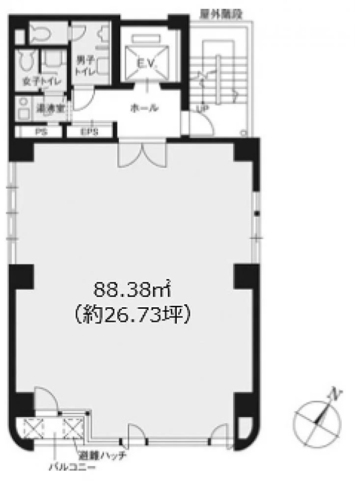 大門ビル 8 フロア図面 8