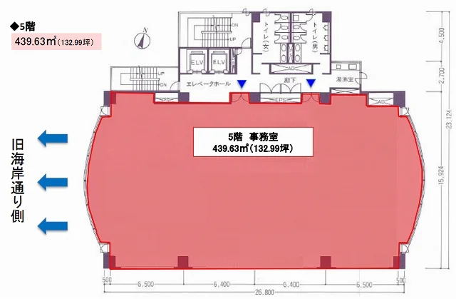 大滝ビル 5 フロア図面 15