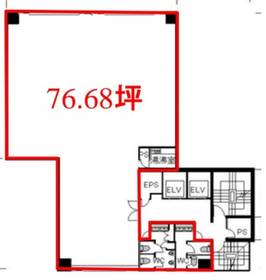 ザイマックス西新橋ビル 5 フロア図面 9