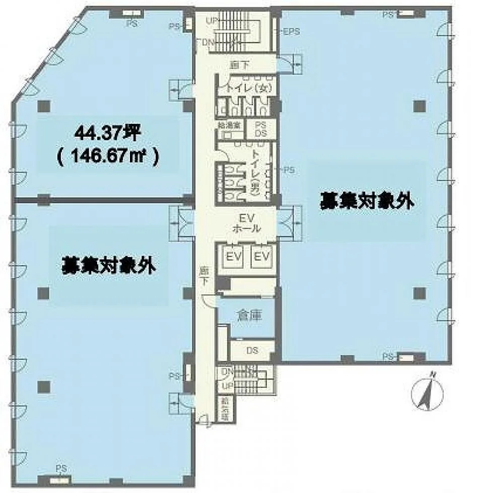 興和白金台ビル 7 フロア図面 9