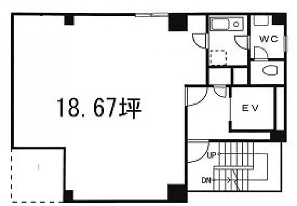 第2須賀ビル 4 フロア図面 5