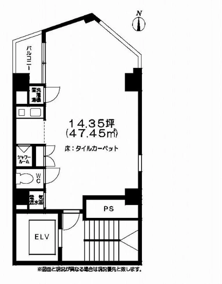 汐留MKタワー 7 フロア図面 5