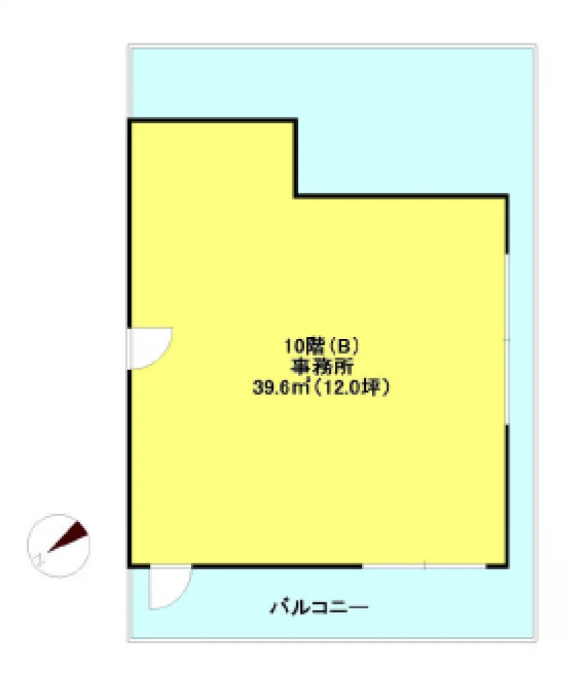田村町ビル 10 フロア図面 9