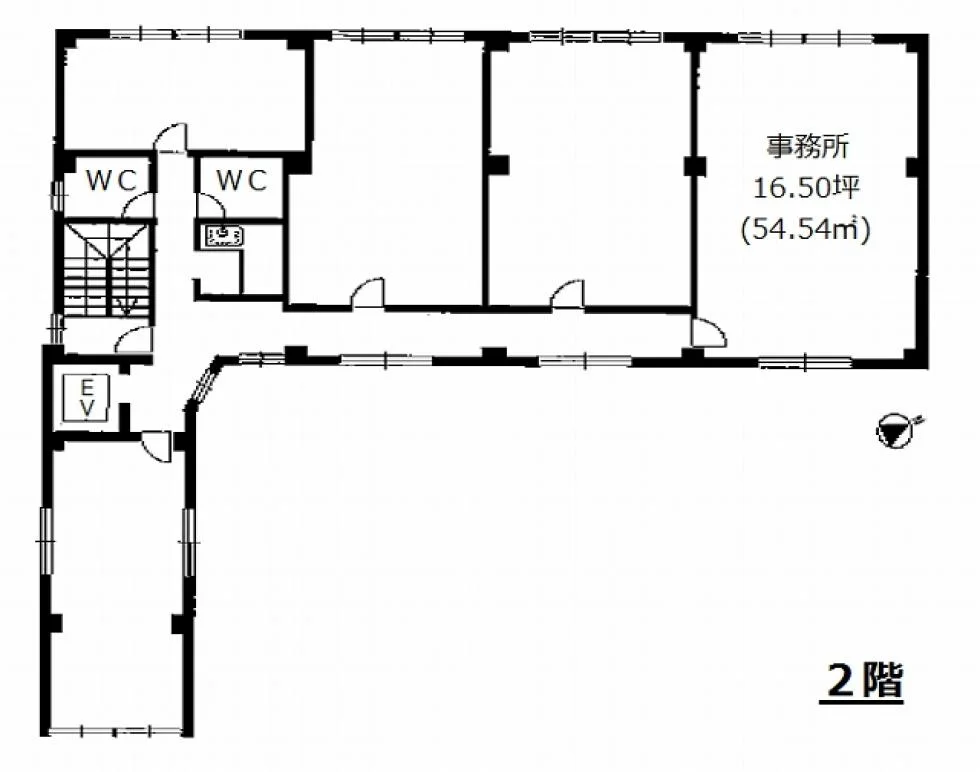 千代川ビル 2 フロア図面 9