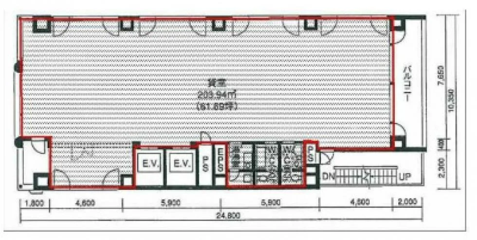 HF浜松町ビルディング 7 フロア図面 12