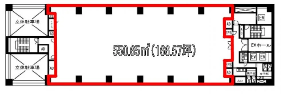 DS海岸ビル 8 フロア図面 6