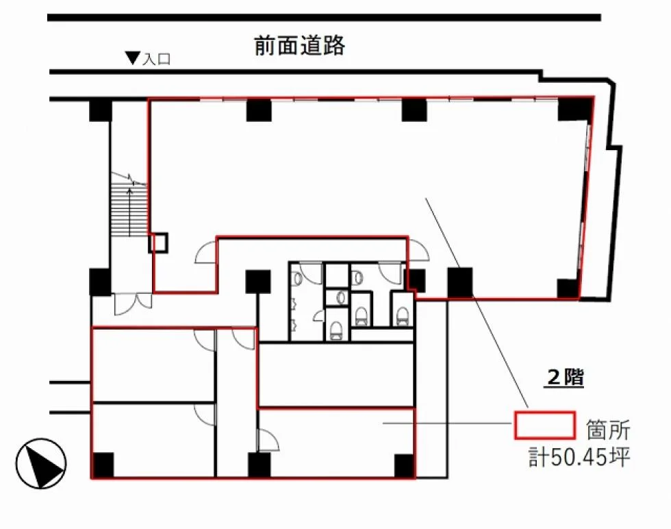 イトーピア六本木 2 フロア図面 9
