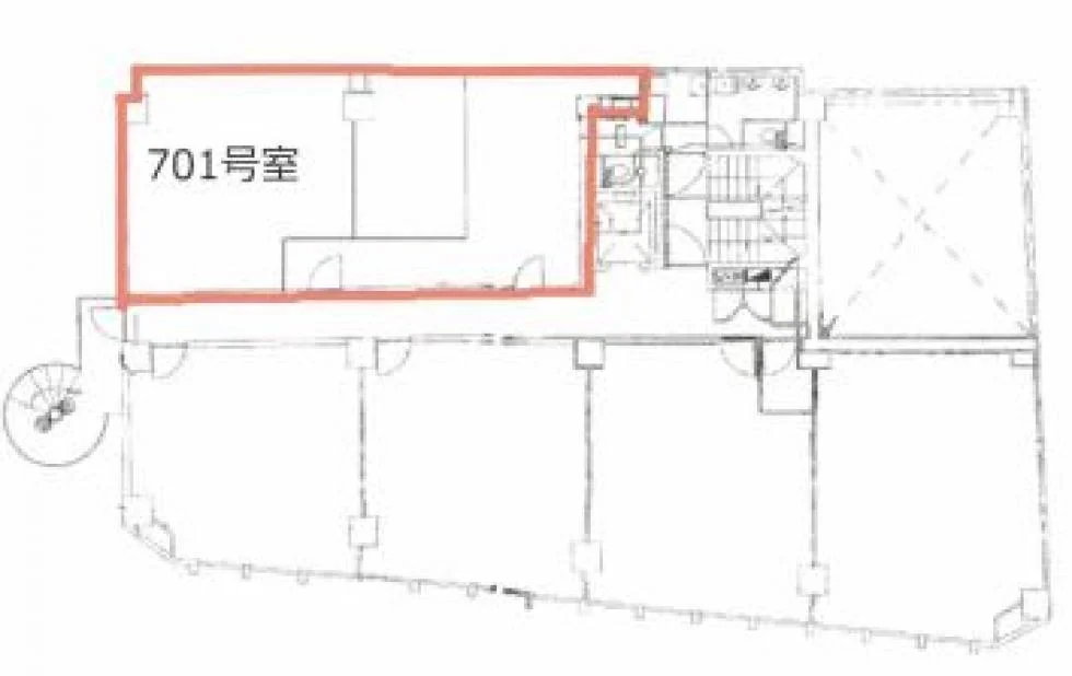 永田町法曹ビル 7 フロア図面 1
