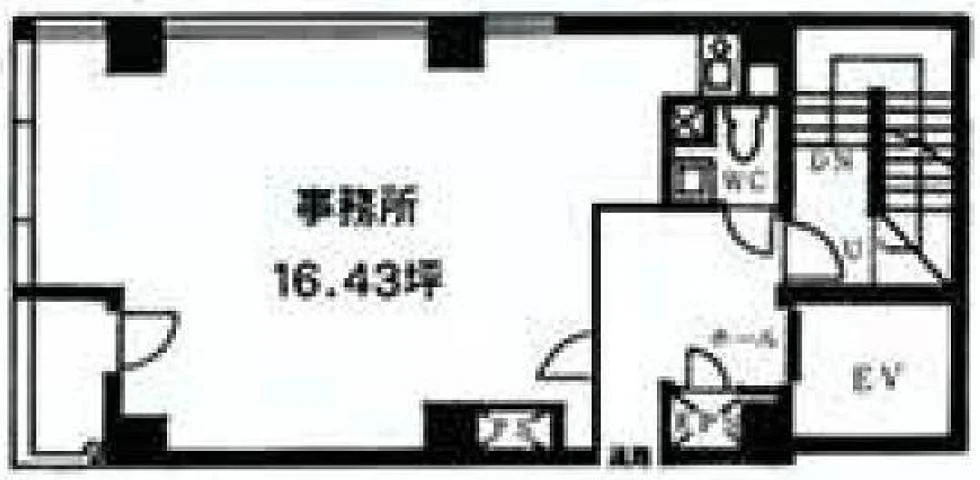昭和アステック5号館ビル 2 フロア図面 6