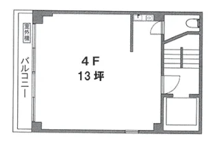 杉本ビル 4 フロア図面 6