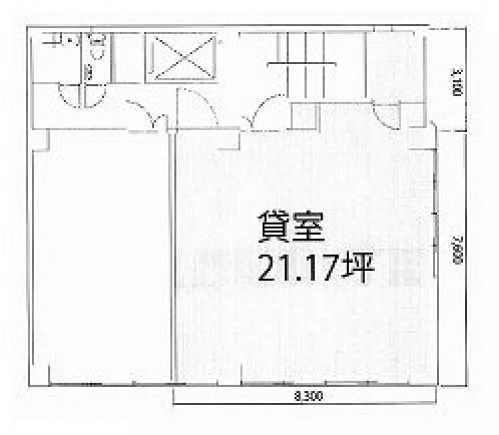 須田ビル本館 6 フロア図面 5