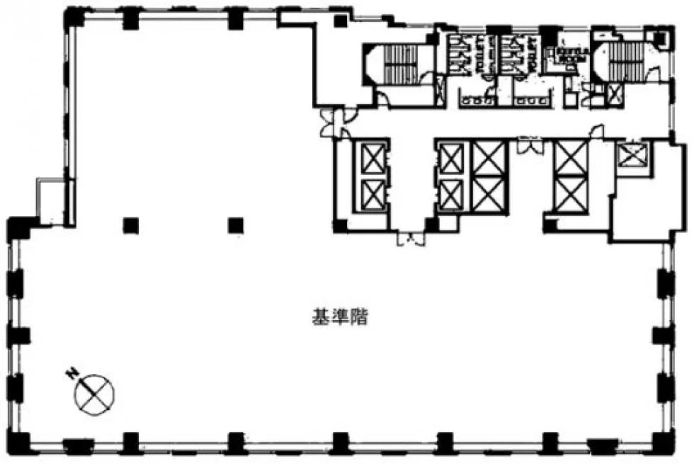 虎ノ門2丁目タワー 12 フロア図面 9