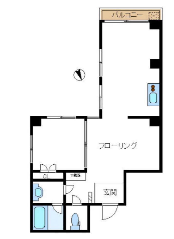 第3長門ビル(第三長門ビル) 3 フロア図面 11