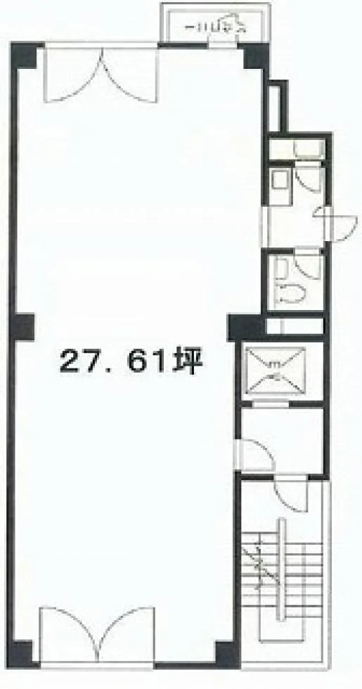 赤坂栗原ビル 5 フロア図面 9