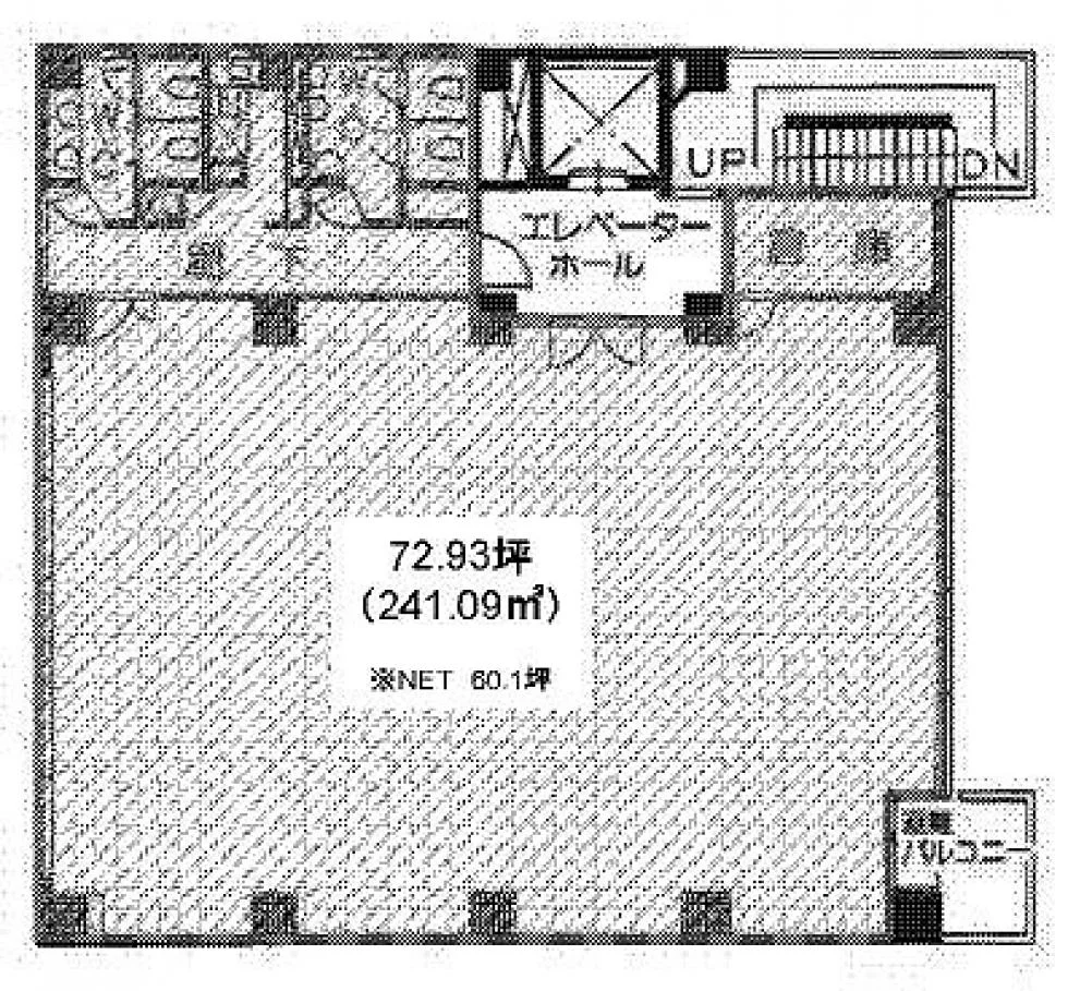 イハラ高輪ビル 4 フロア図面 5