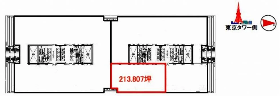 芝パークビル 13 フロア図面 17