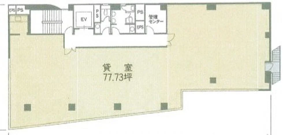 泉赤坂ビル 2 フロア図面 5