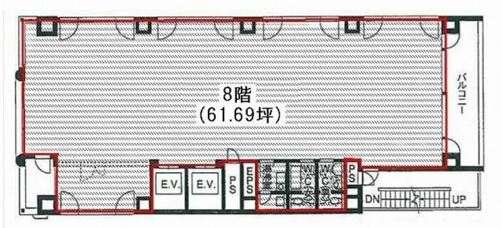 HF浜松町ビルディング 8 フロア図面 11