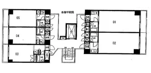 モンテベルデ芝大門 3 フロア図面 9
