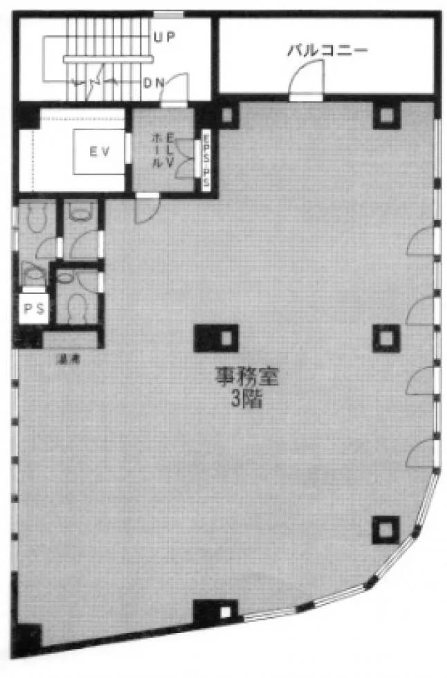 荒川ビル 3 フロア図面 9