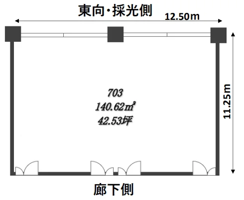 ニュー新橋ビル 7 フロア図面 11