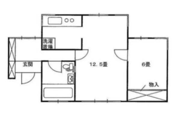 ヴィラ乃木坂 3 フロア図面 6