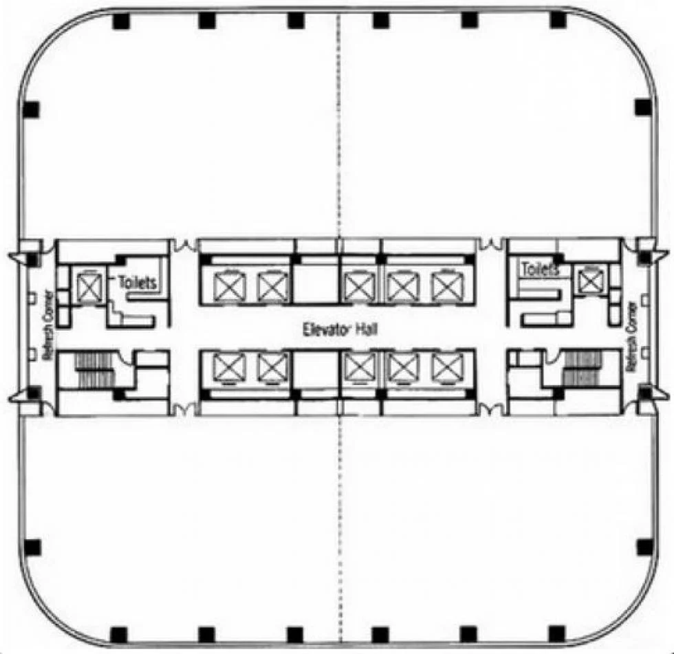 台場フロンティアビル 7 フロア図面 9