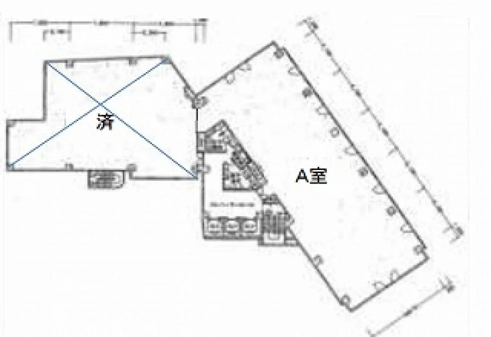 ラウンドクロス田町ビル 7 フロア図面 6