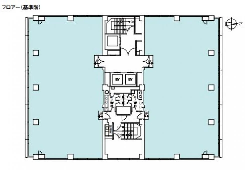 オーク赤坂ビル 1 フロア図面 9