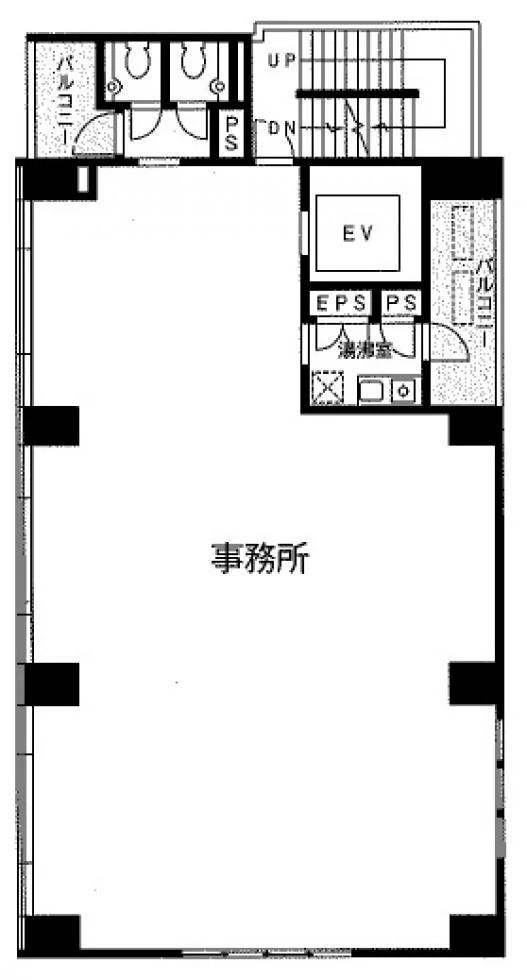 サンライズ長井ビル 3 フロア図面 5