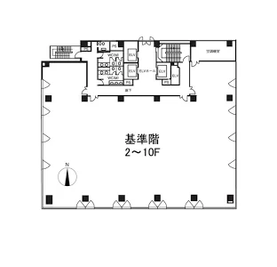 浜松町セントラルビル 3 フロア図面 9