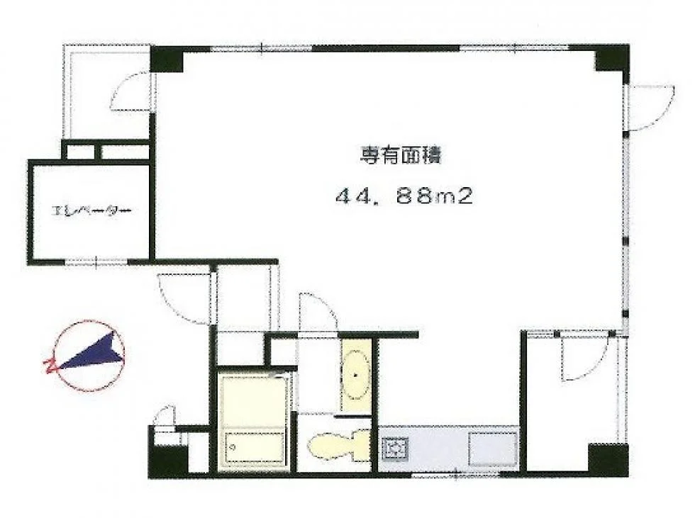 ファイン青山 5 フロア図面 5
