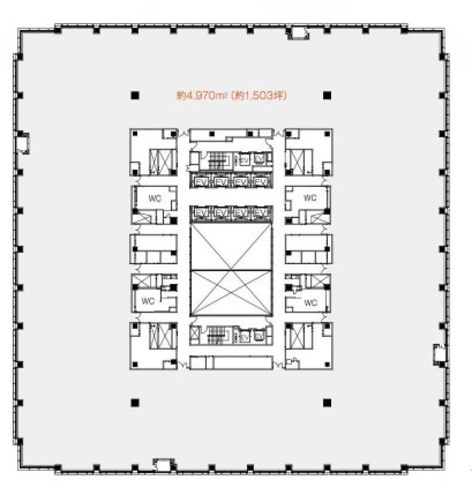 品川シーズンテラス 6 フロア図面 5