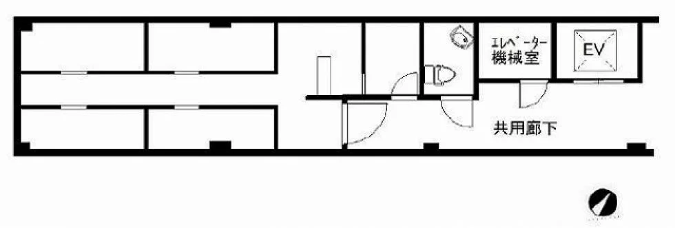 Power House BLDG(パワーハウス六本木) B1 フロア図面 4
