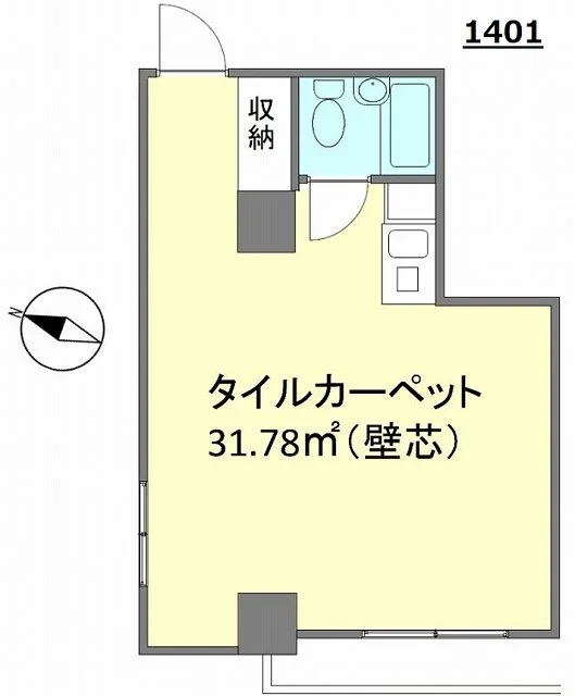 ウィン青山ビル 14 フロア図面 6