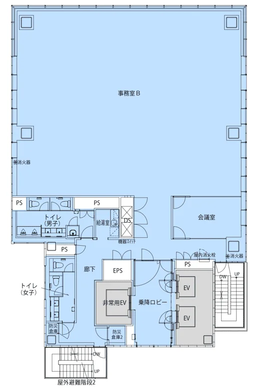 CIRCLES+新橋(サークルズプラス新橋) 13 フロア図面 6