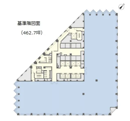 城山トラストタワー 25 フロア図面 10